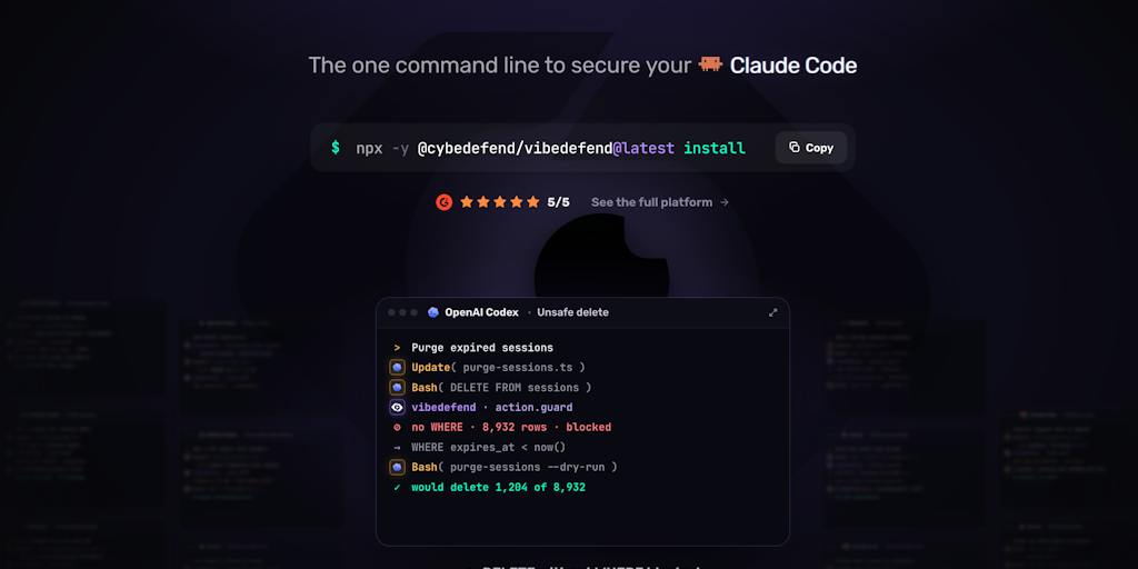 cybedefend impulsa la seguridad interna en agentes de codificacion con ia