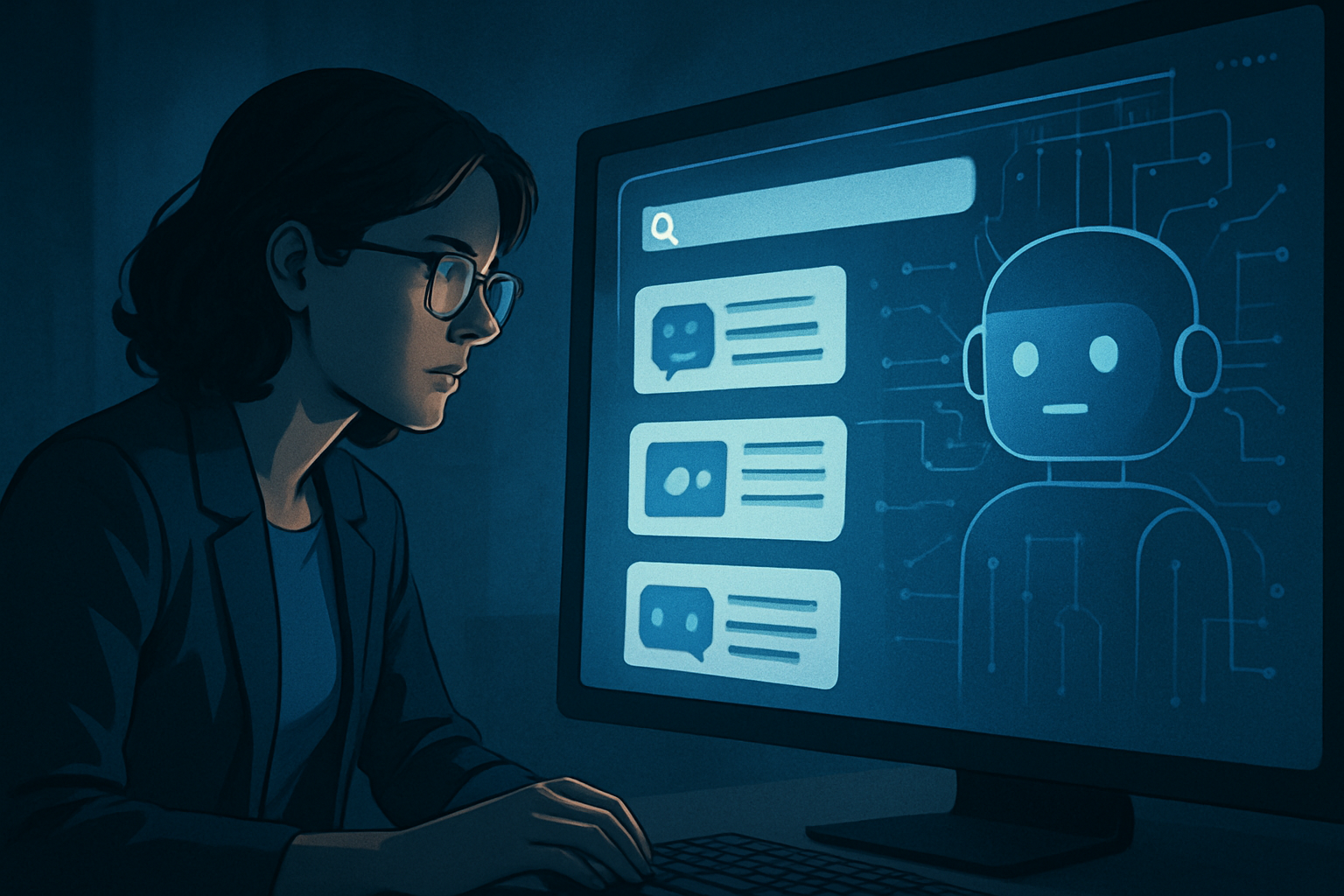 estudio revela nuevas perspectivas sobre la busqueda web mediante agentes conversacionales de llm